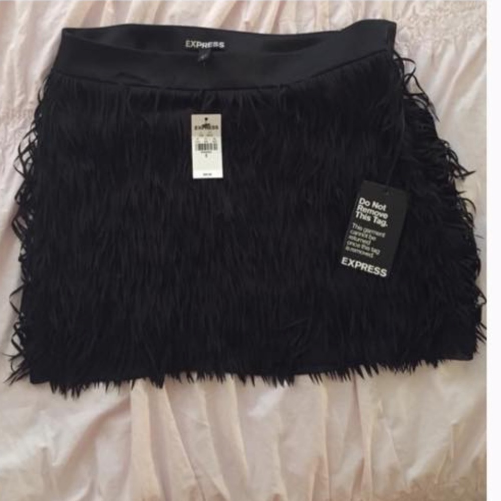 Express super cute fringe skirt!!